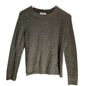 Old Navy Womens Textured Knit Sweater Green Long Sleeve Size S